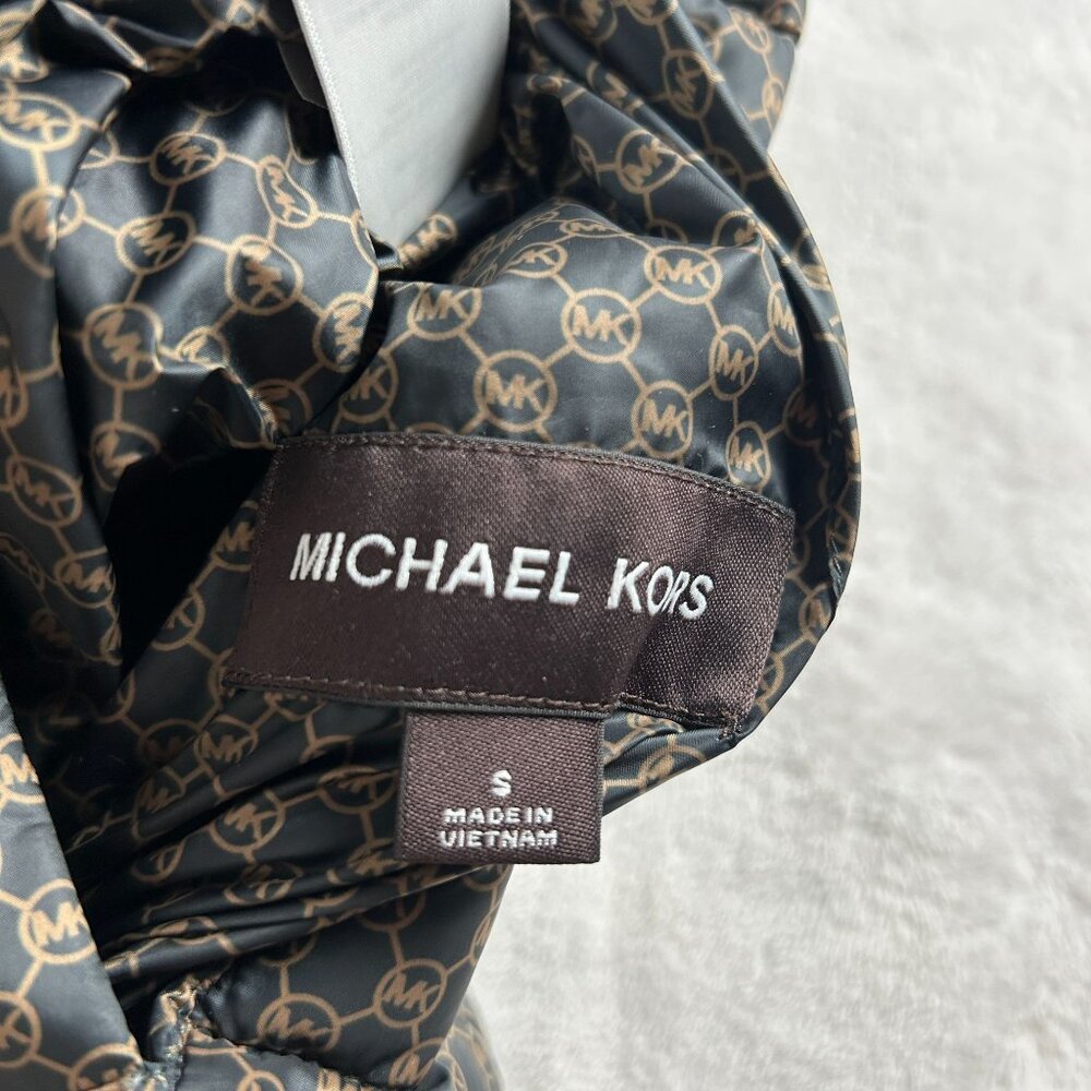 Michael Kors Brown Patterned Vest - image 3